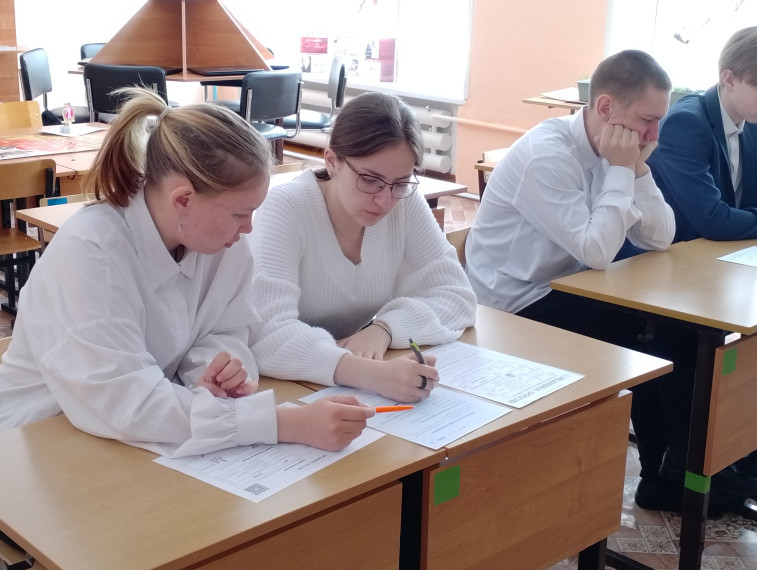 В школе состоялось очередное занятие внеурочной деятельности «Разговоры о важном».